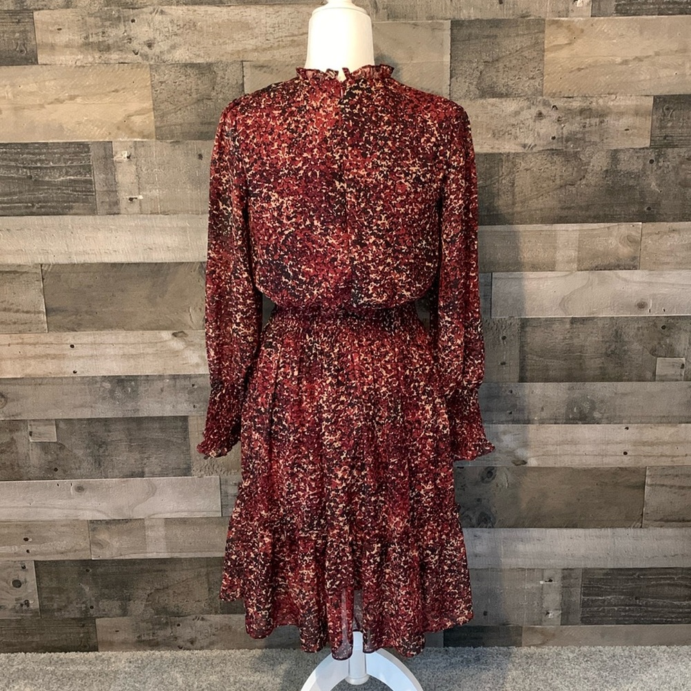 Just Taylor Long Sleeve Boho Dress Size 6 - Picture 3 of 16